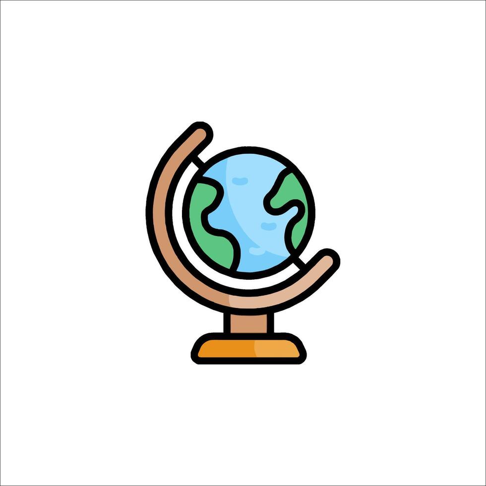 Globe icon illustration vector