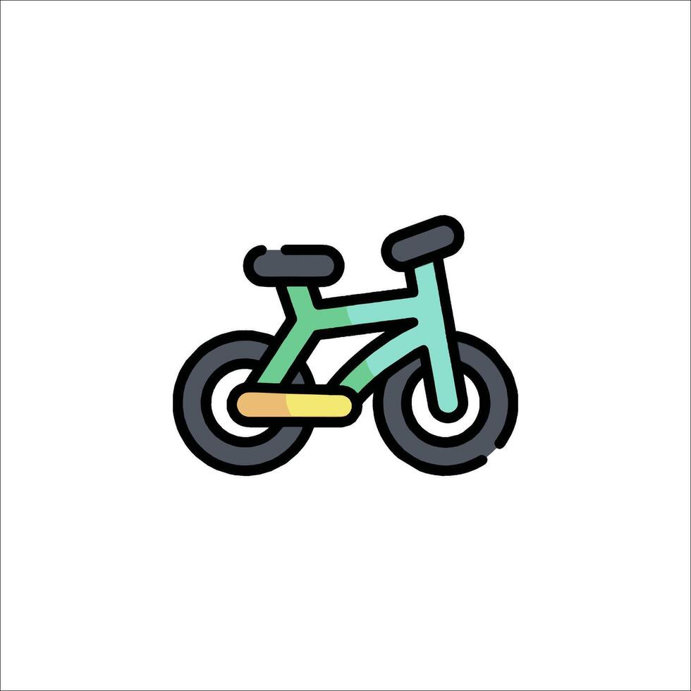 Bicycle icon illustration vector