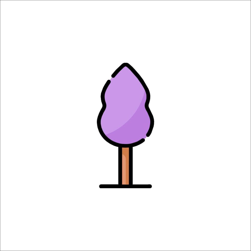 Ice cream cone icon on white background vector