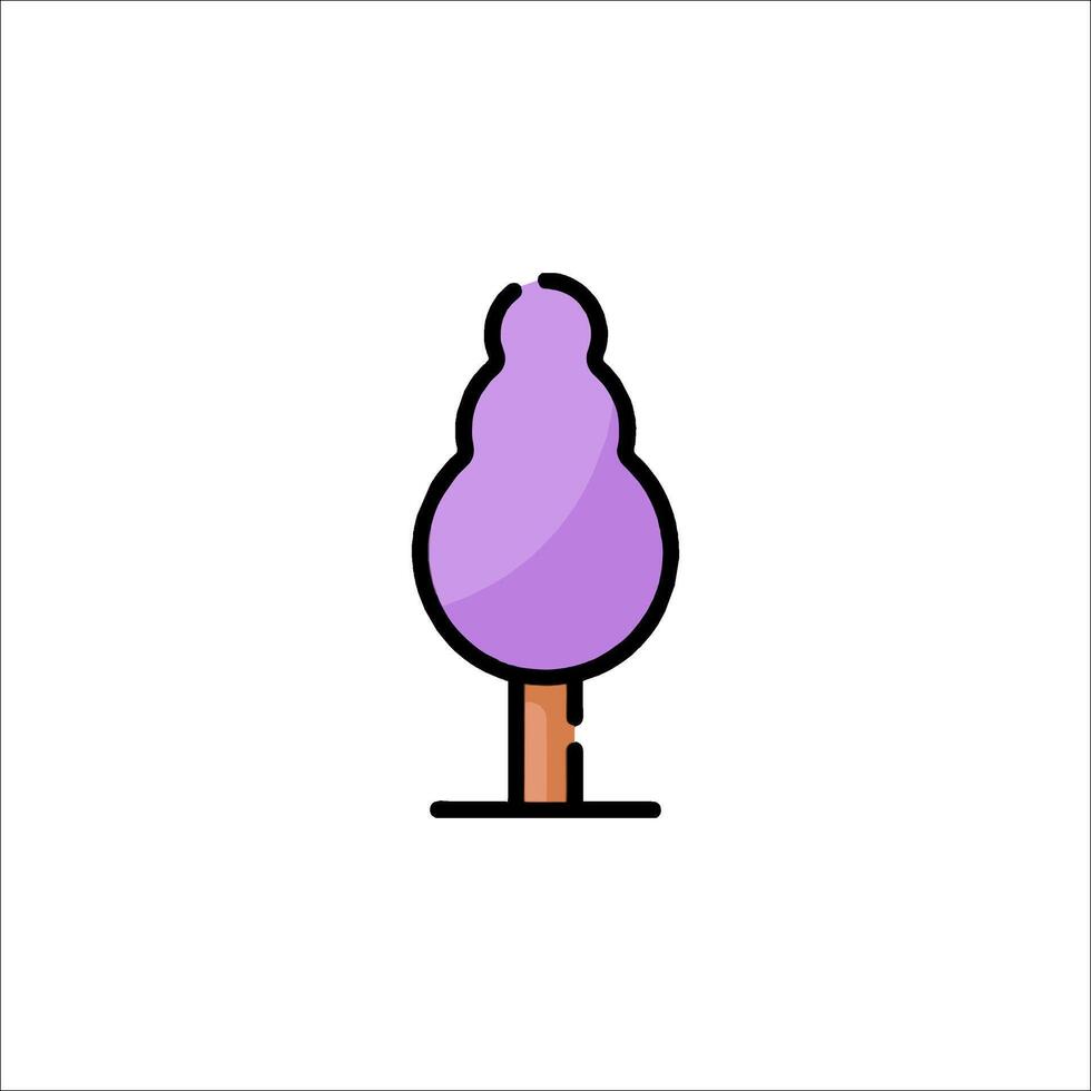 Ice cream cone icon illustration vector