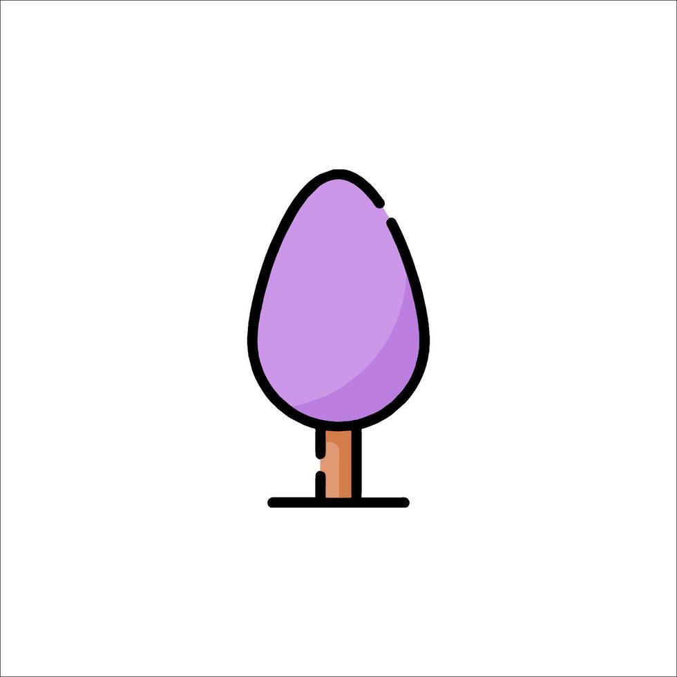 An egg icon on a white background vector