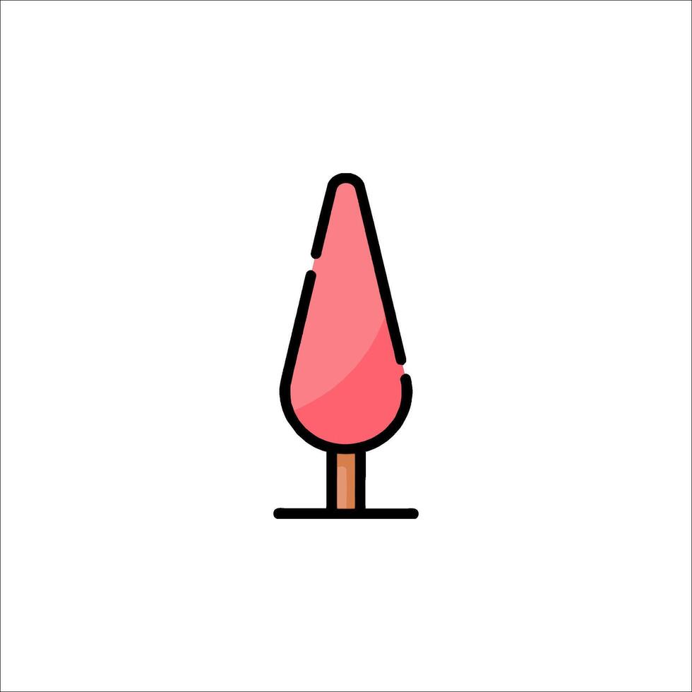 Ice cream icon illustration vector
