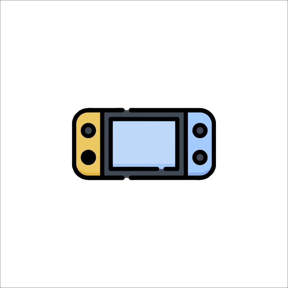 A game controller icon on a white background vector