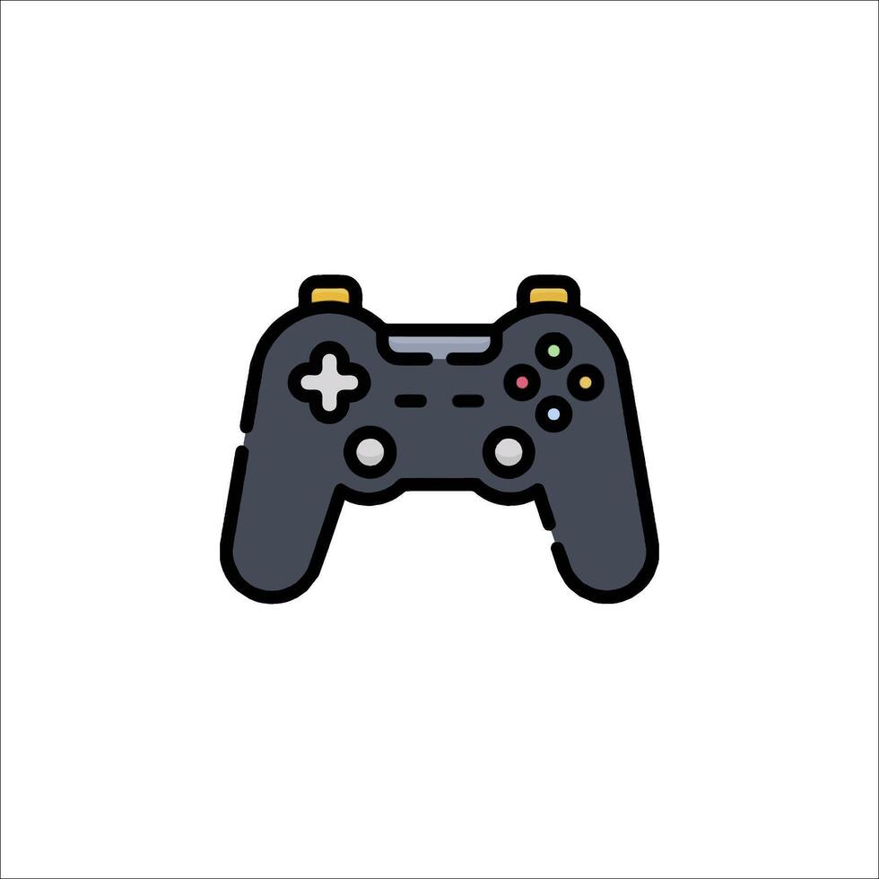 A game controller icon on a white background vector