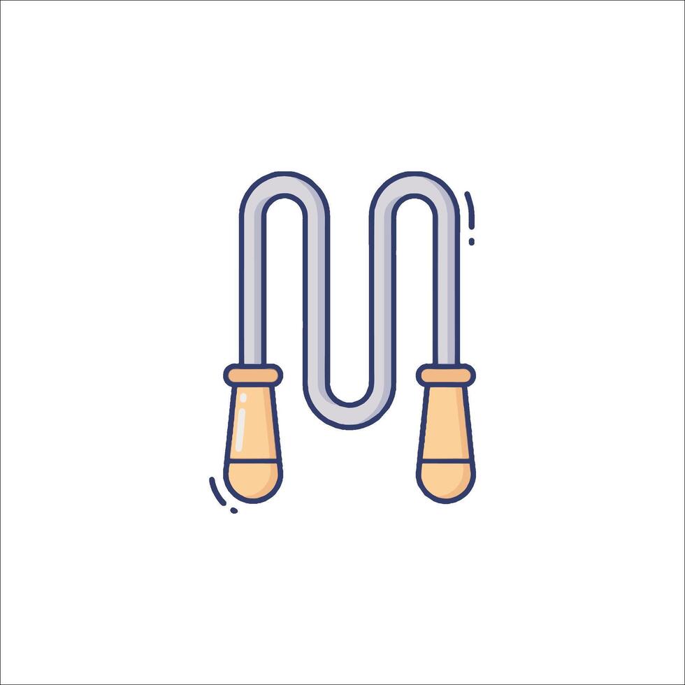 A pair of scissors with a letter m vector