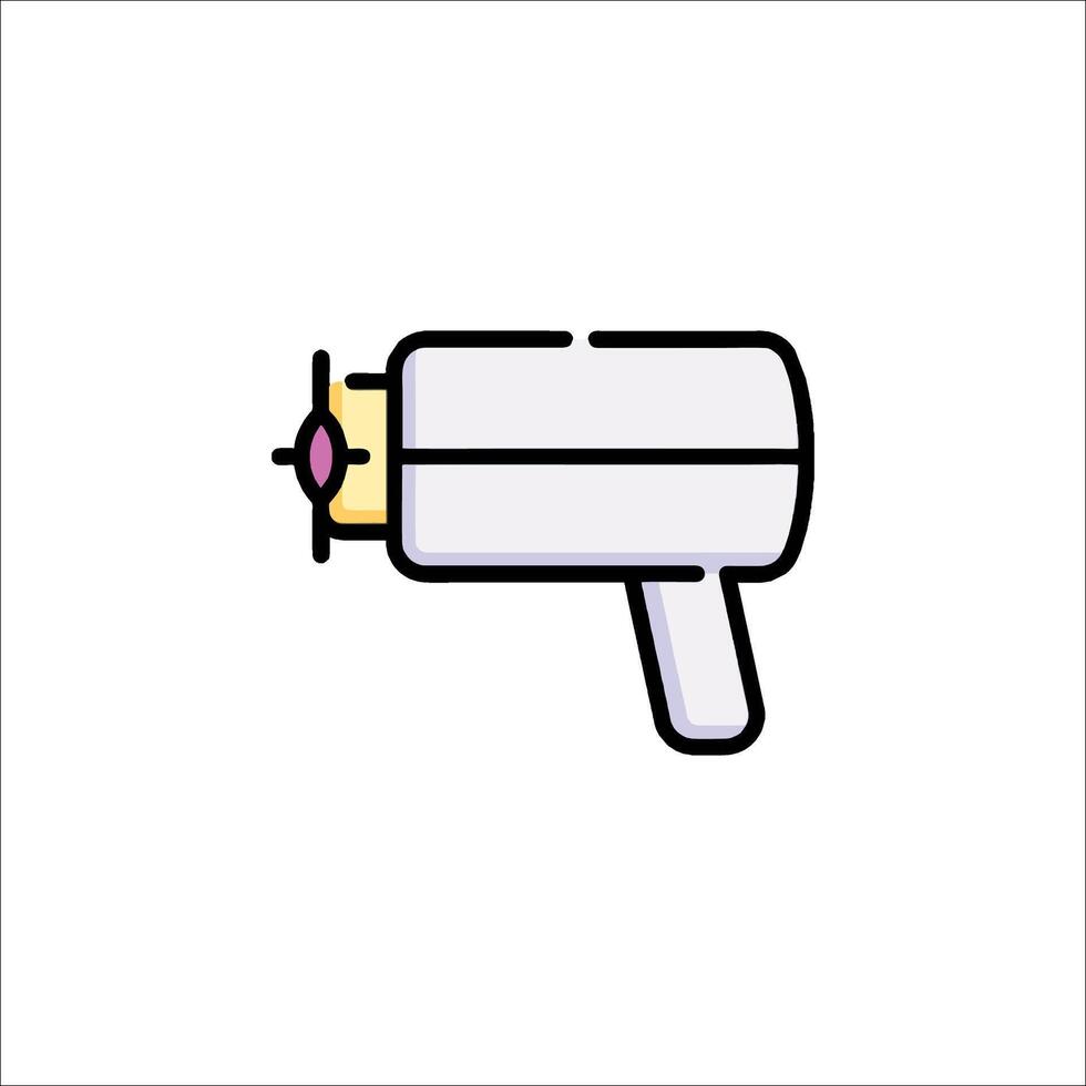 Hair dryer icon illustration vector