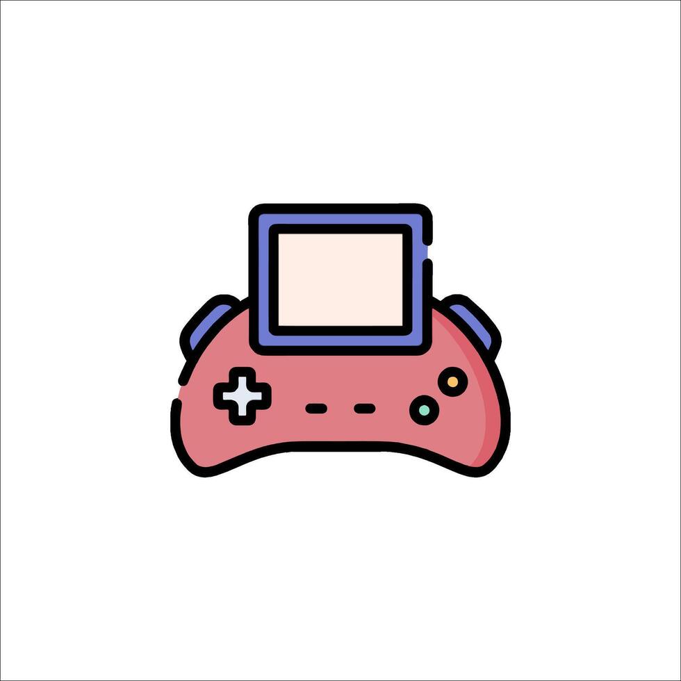 A game controller icon on a white background vector