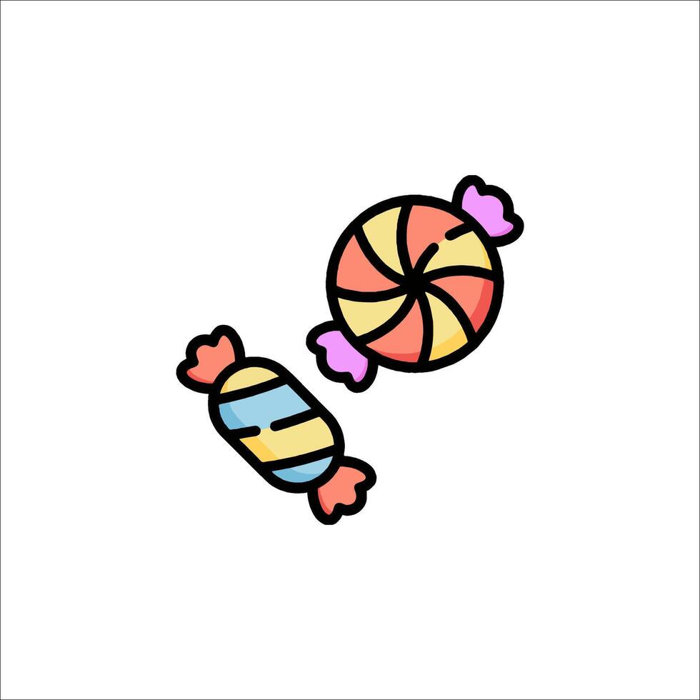 Candy icon illustration vector