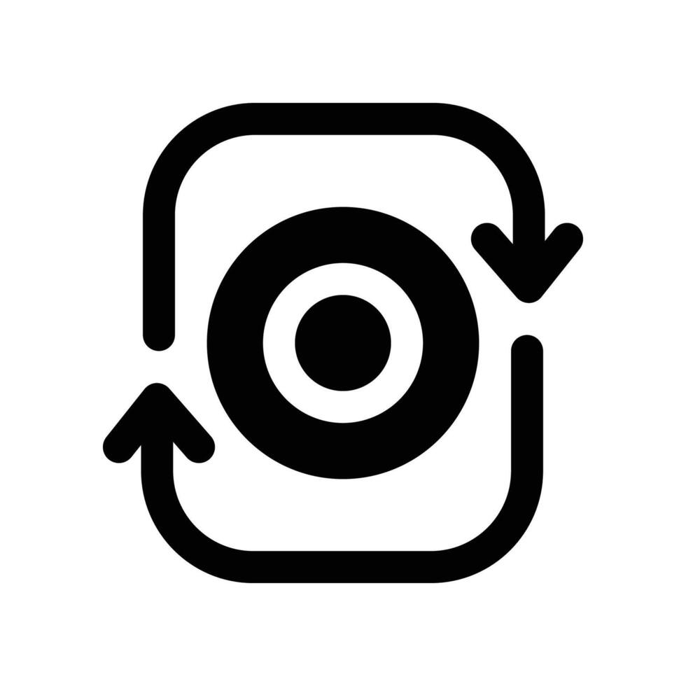 Exchange icon. glyph icon for your website, mobile, presentation, and logo design. vector