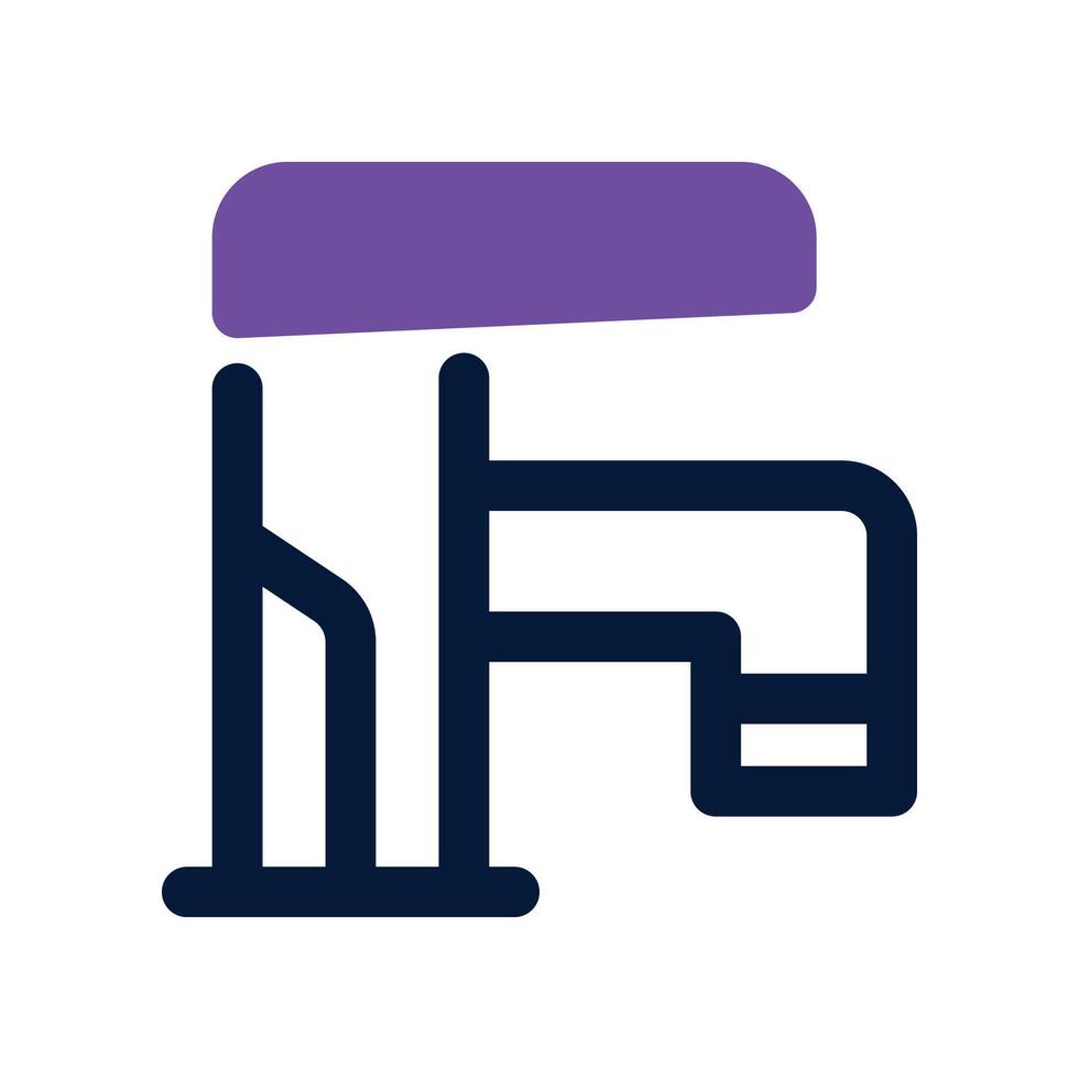 faucet icon. dual tone icon for your website, mobile, presentation, and logo design. vector