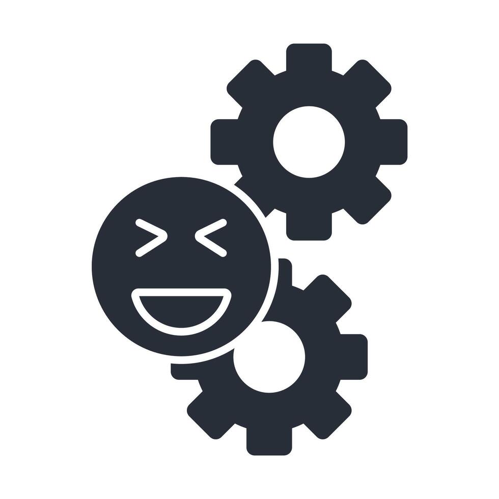 humor icon. .Editable stroke.linear style sign for use web design,logo.Symbol illustration. vector