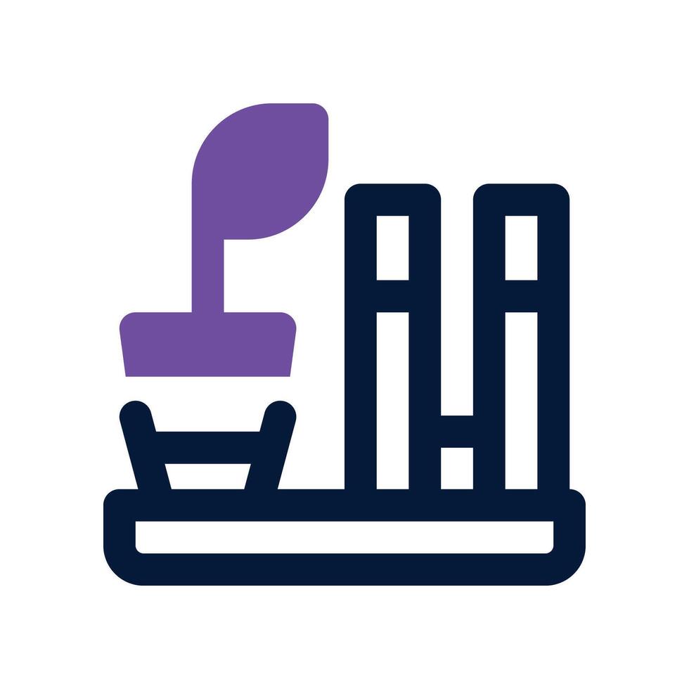 Shelf icon. dual tone icon for your website, mobile, presentation, and logo design. vector