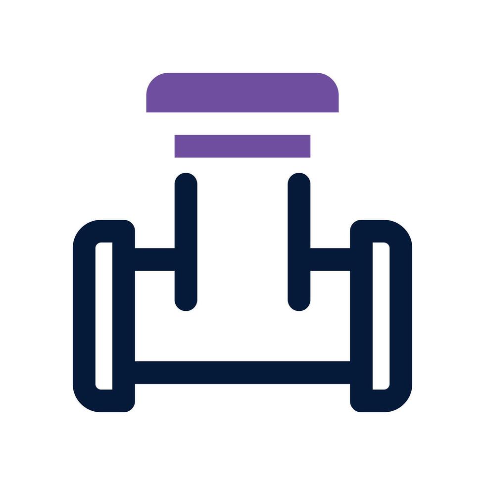 plumbing icon. dual tone icon for your website, mobile, presentation, and logo design. vector