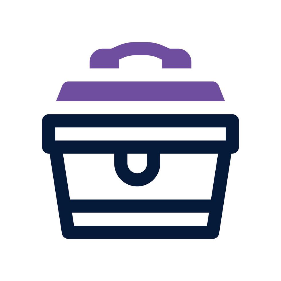 toolbox icon. dual tone icon for your website, mobile, presentation, and logo design. vector