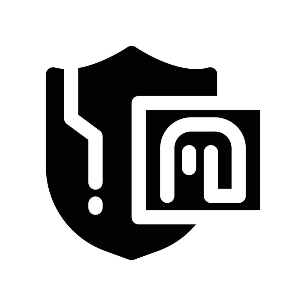 authentification icon. glyph icon for your website, mobile, presentation, and logo design. vector