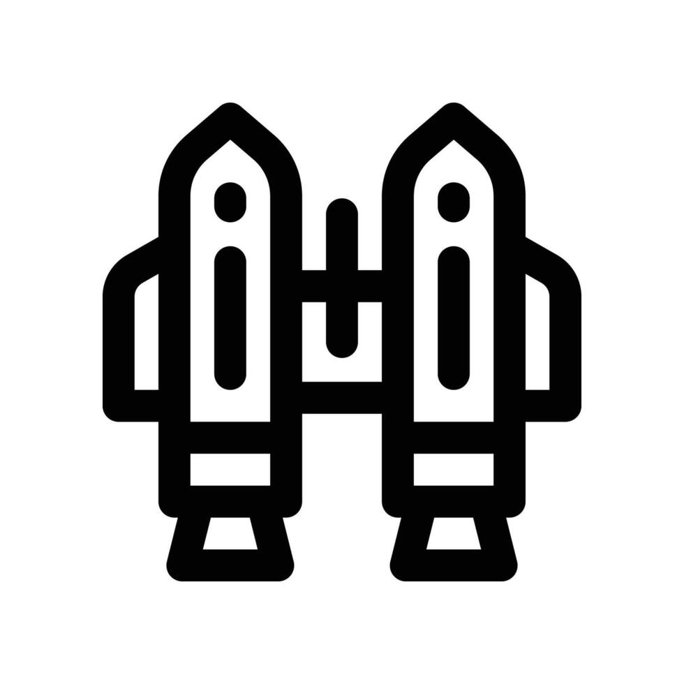 jet pack icon. line icon for your website, mobile, presentation, and logo design. vector