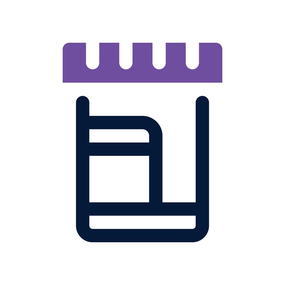 lab sample icon. dual tone icon for your website, mobile, presentation, and logo design. vector