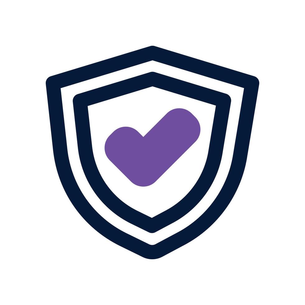 protection icon. dual tone icon for your website, mobile, presentation, and logo design. vector