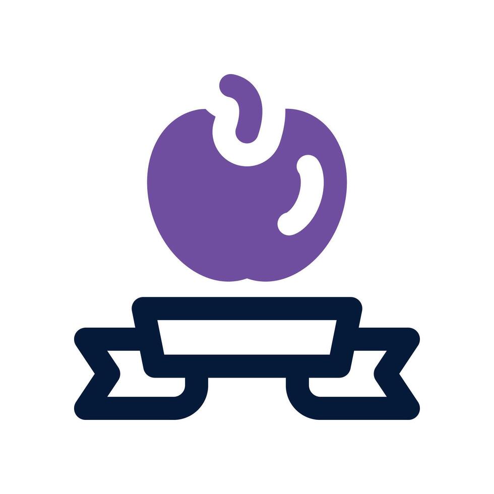 fruit icon. dual tone icon for your website, mobile, presentation, and logo design. vector