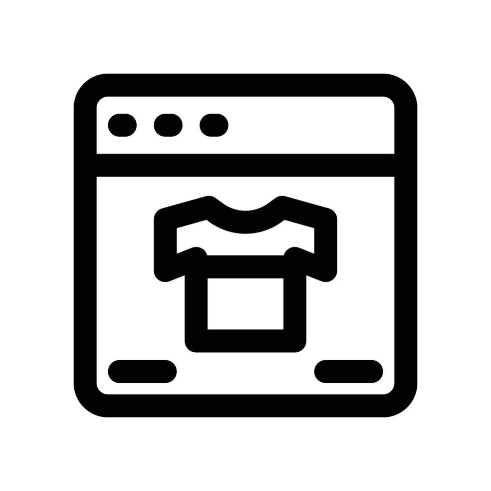 Review icon. line icon for your website, mobile, presentation, and logo design. vector
