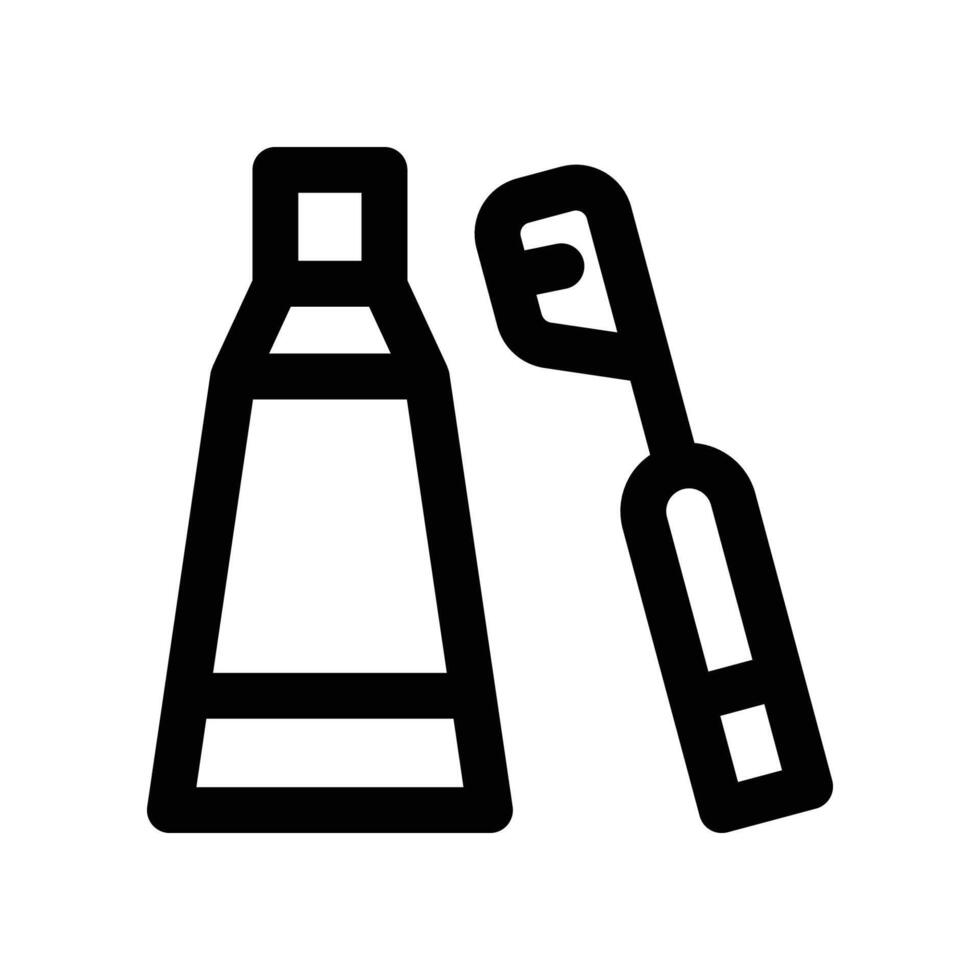 Brush Teeth icon. line icon for your website, mobile, presentation, and logo design. vector