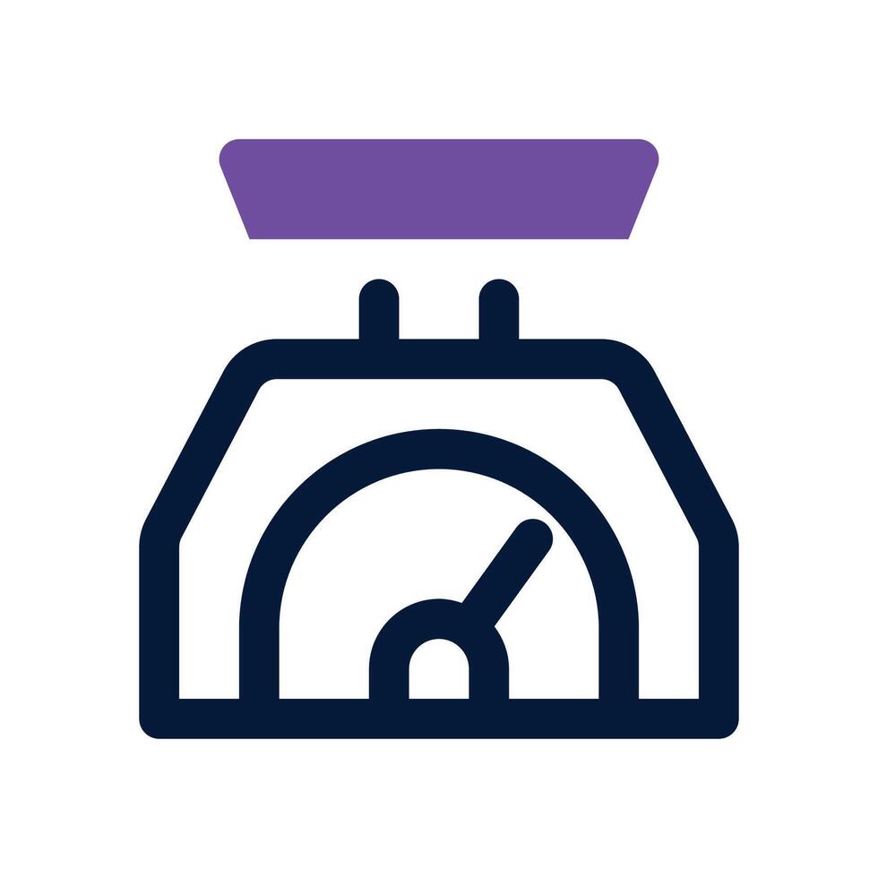 Weighing Sale icon. dual tone icon for your website, mobile, presentation, and logo design. vector