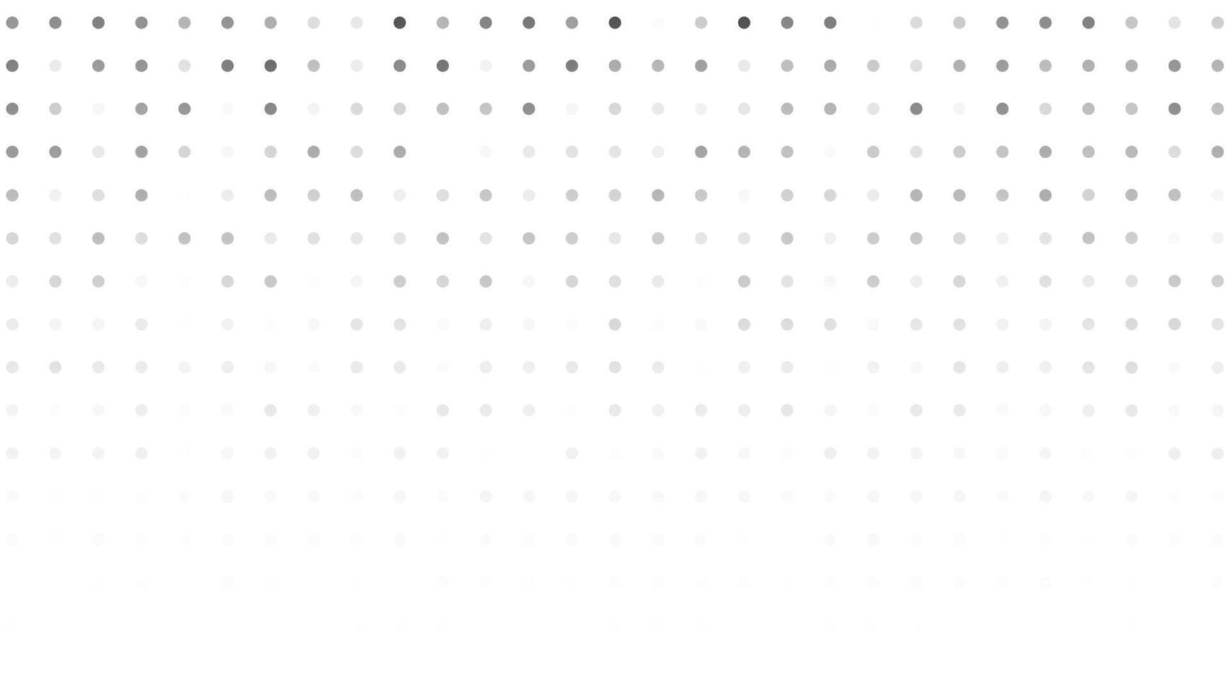 Monochrome halftone background with dots vector