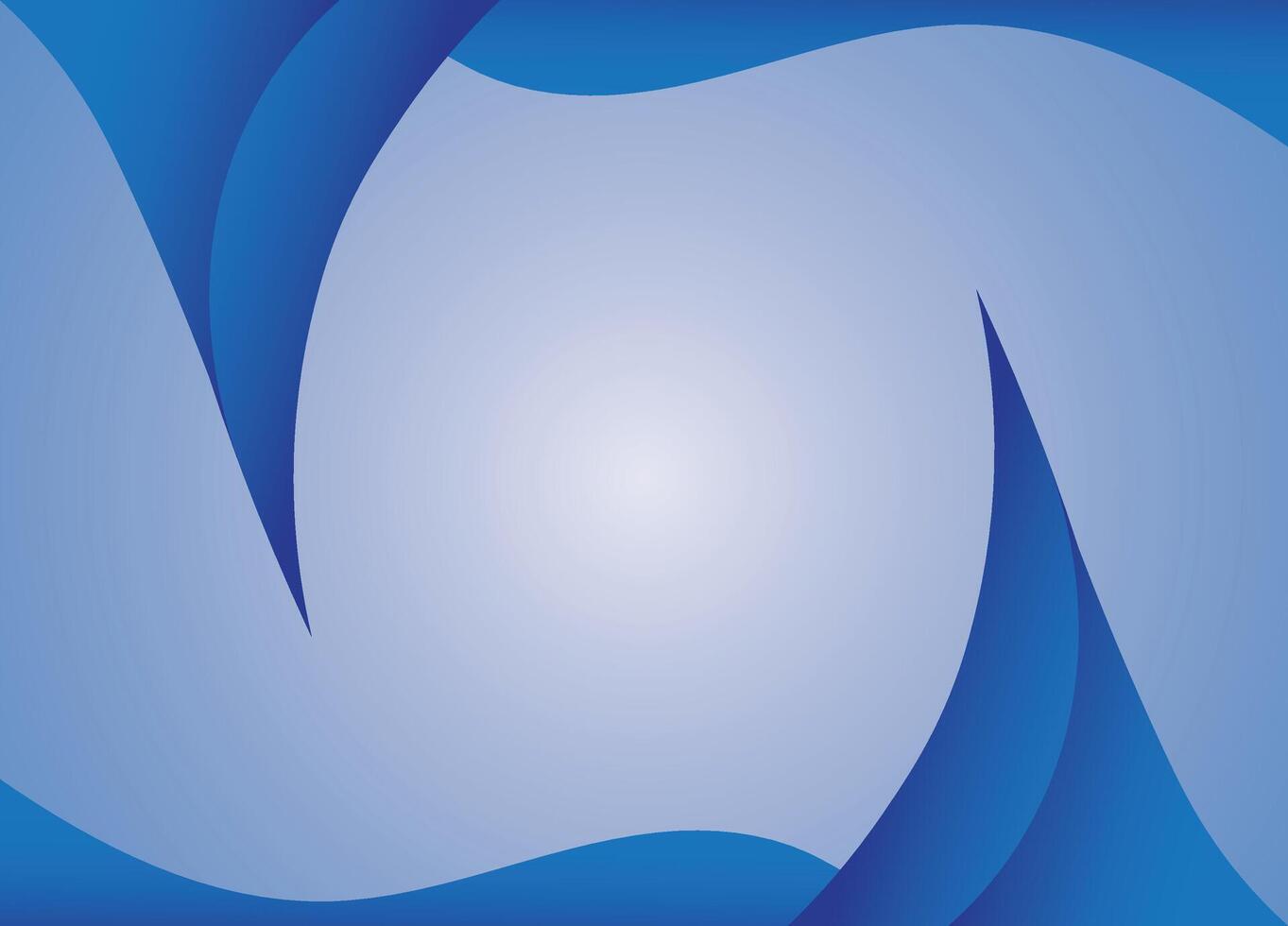 abstract blue background with waves vector