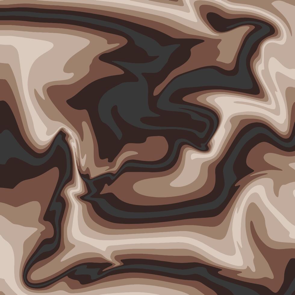 Illustration. Abstract wavy background in brown tones. vector