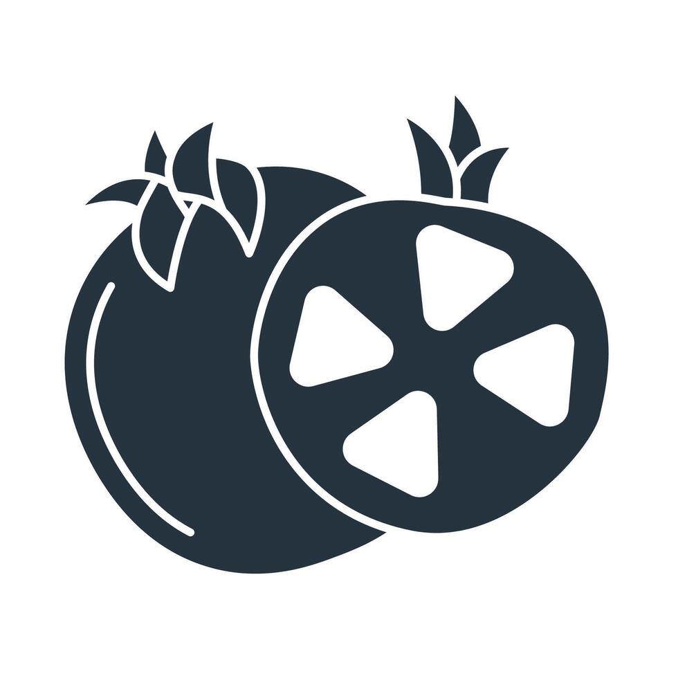 Pomegranate icons symbol elements for infographic web vector