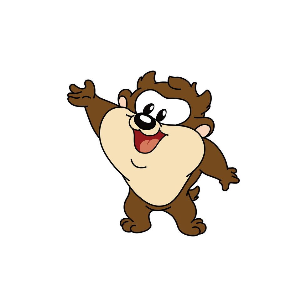 Baby Tasmania Devil vector