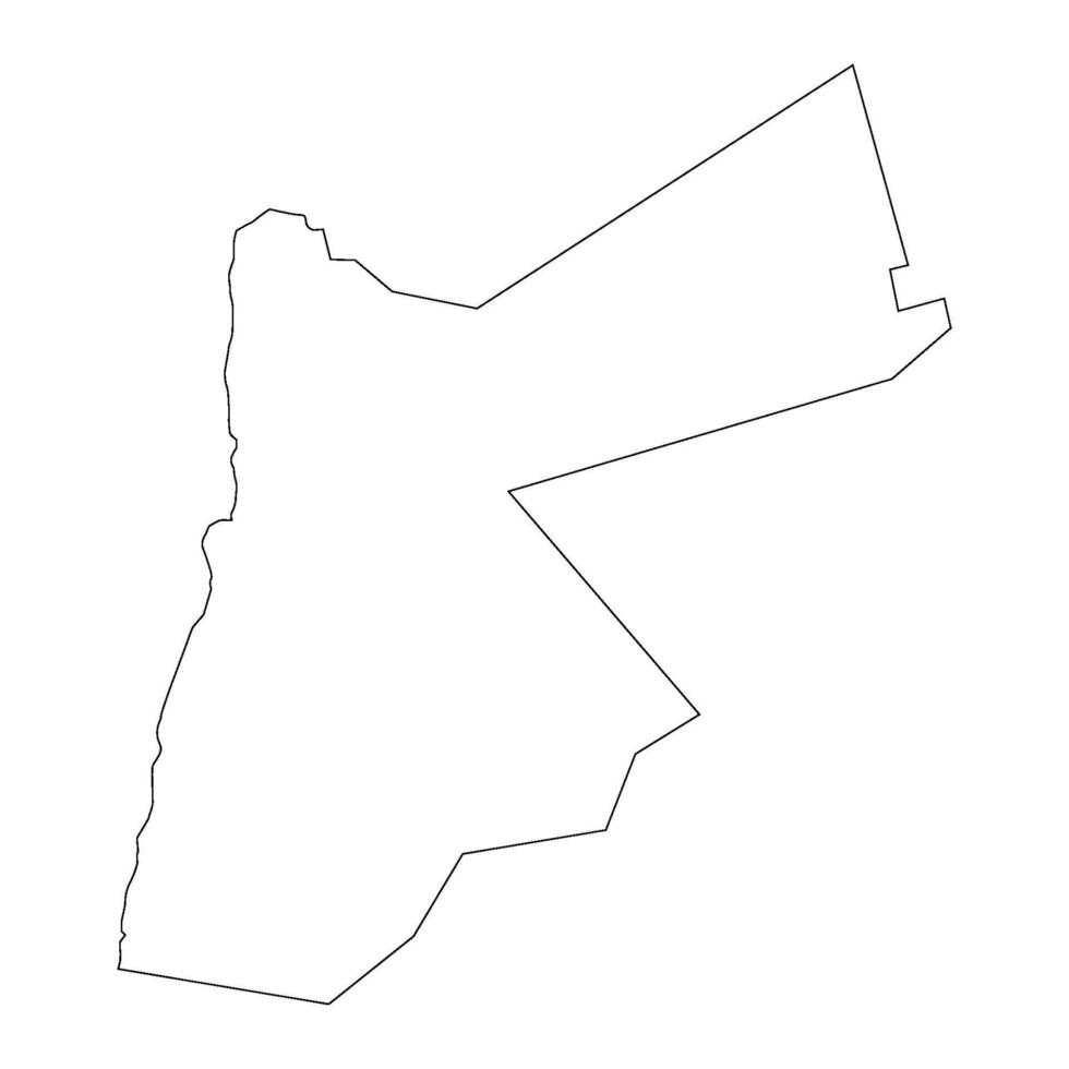 jordan map icon vector