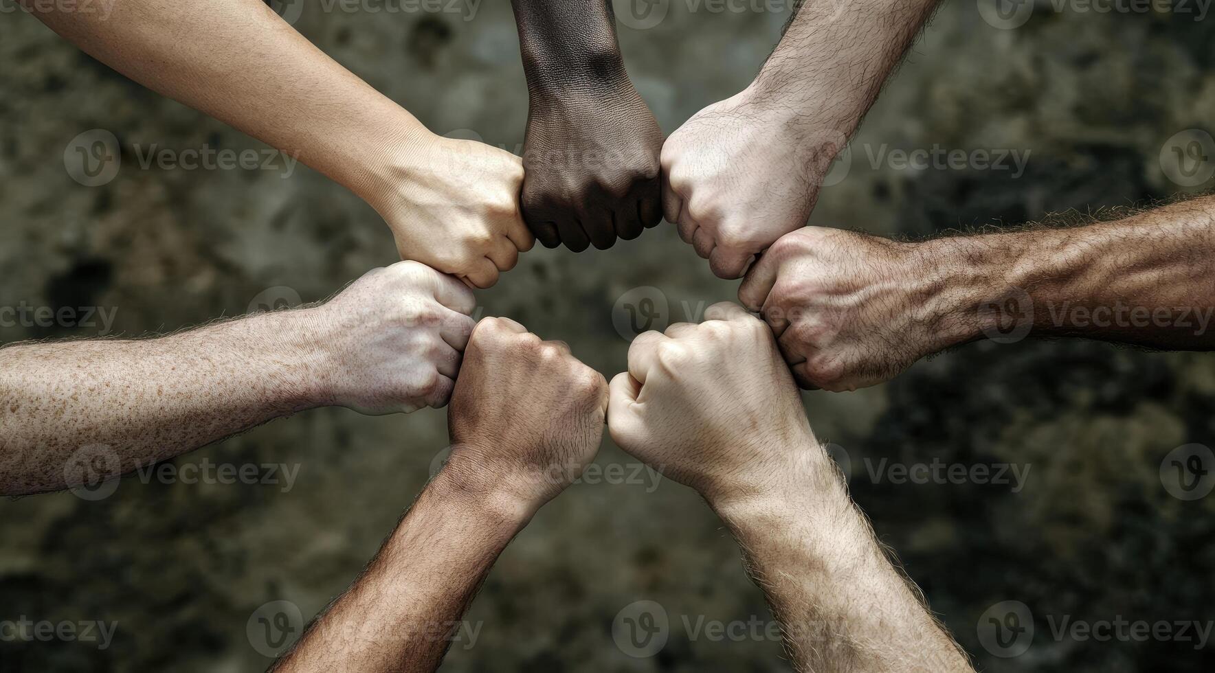 Human connection, highlighting an NGO mission, blending symbolism of hands with the globe, promoting collaboration, transformative power of collective efforts on global scale. photo