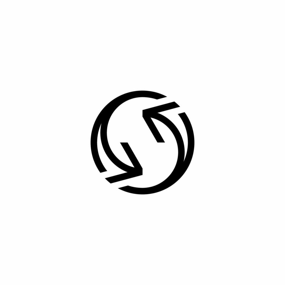 Letter S Sync Logo vector