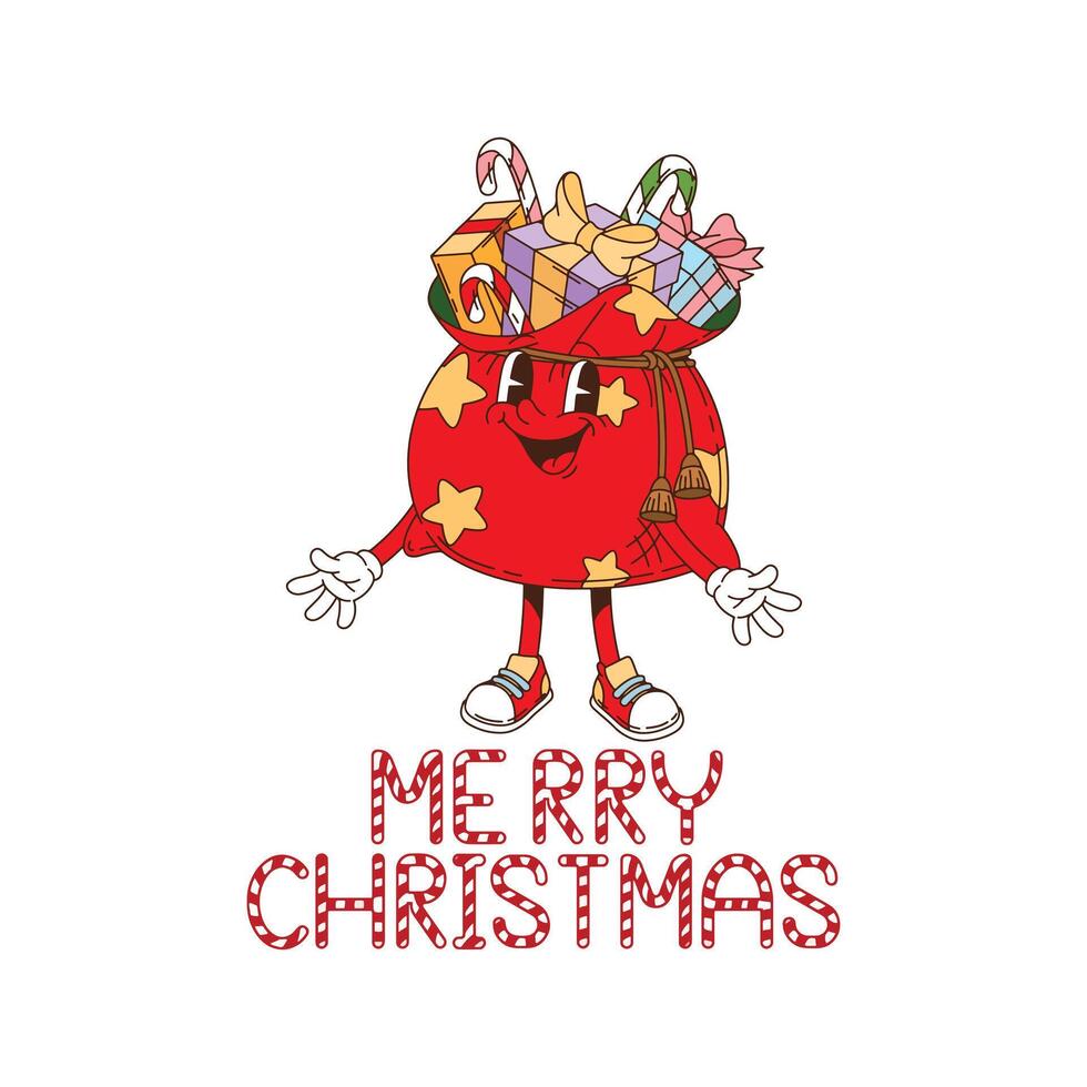Christmas Typography Lettering vector
