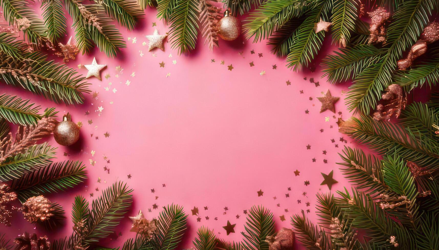Background pink For Christmas Theme photo
