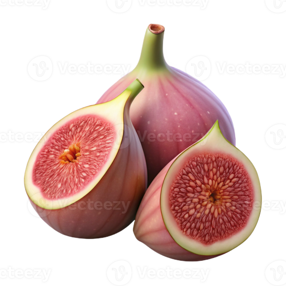 Juicy Figs Realistic 3D Render png