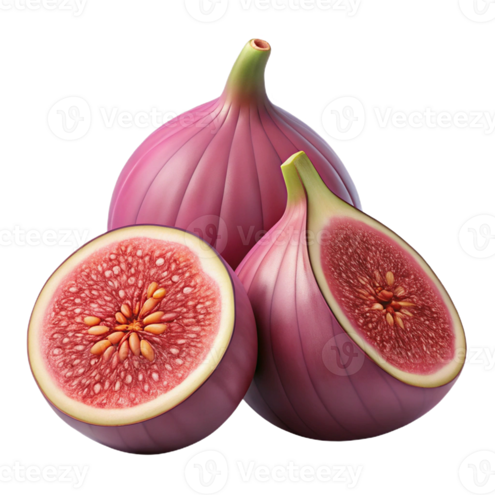 3D Render of Figs Fruit png