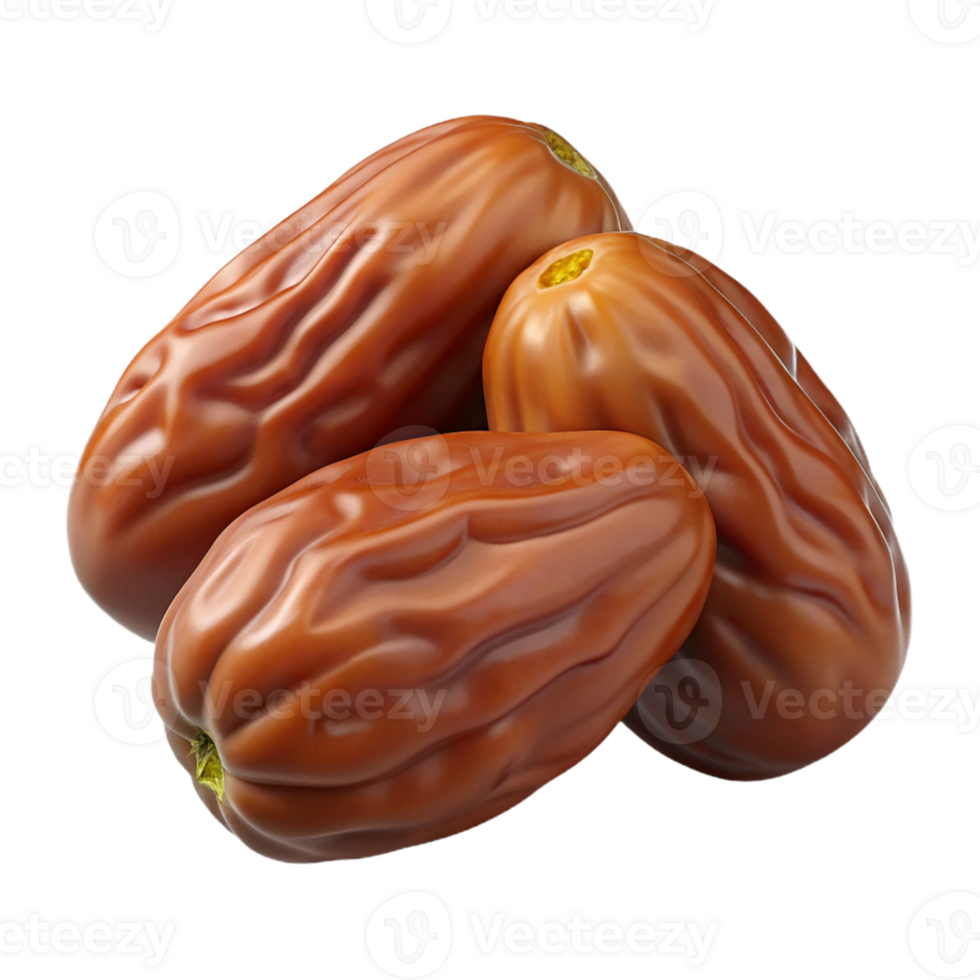 3D Render of Juicy Dates png