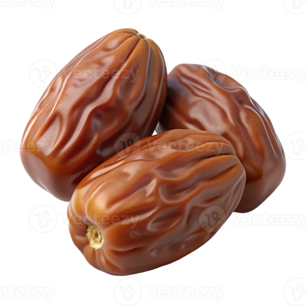 3D Render of Dates Fruit png