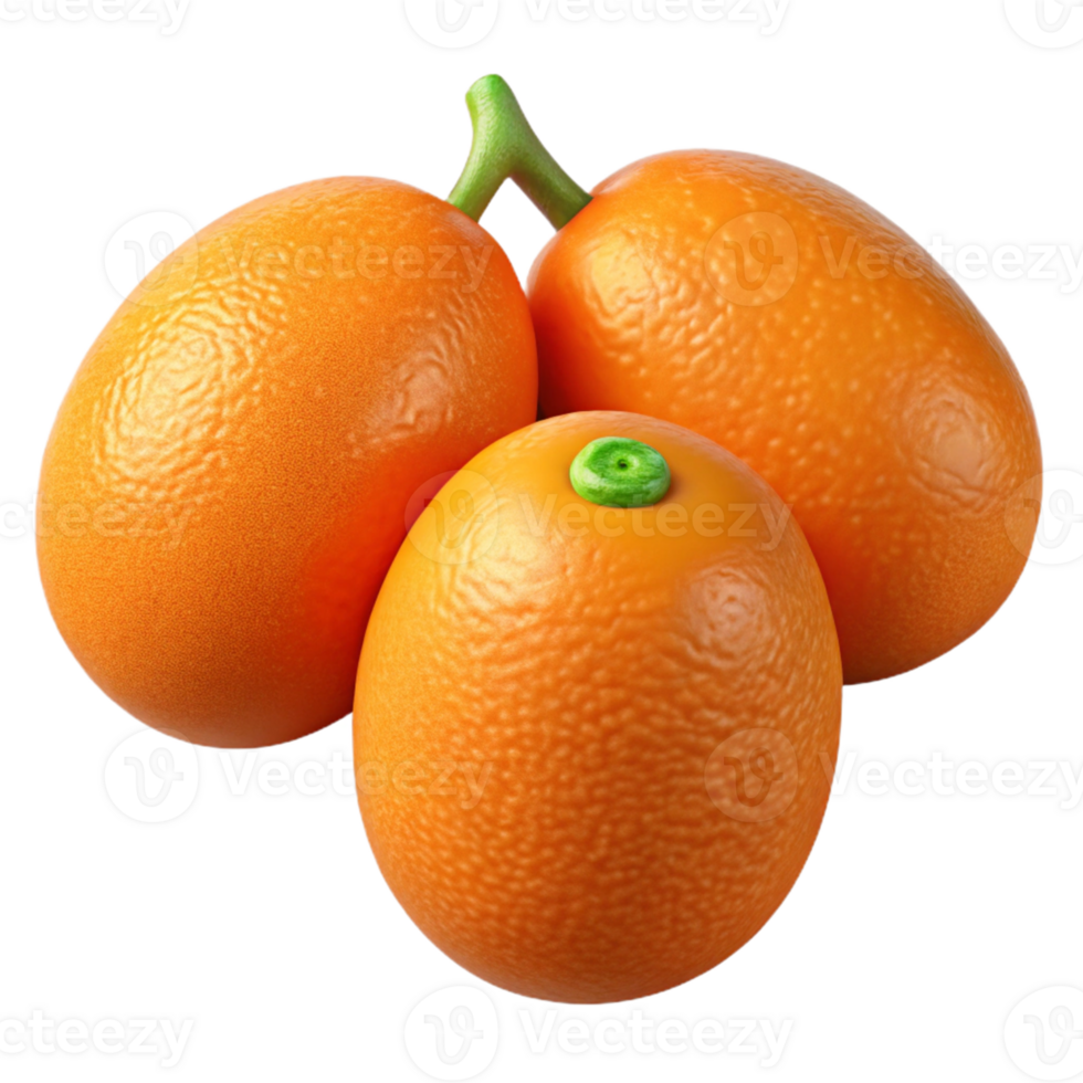 3D Render of Kumquats png
