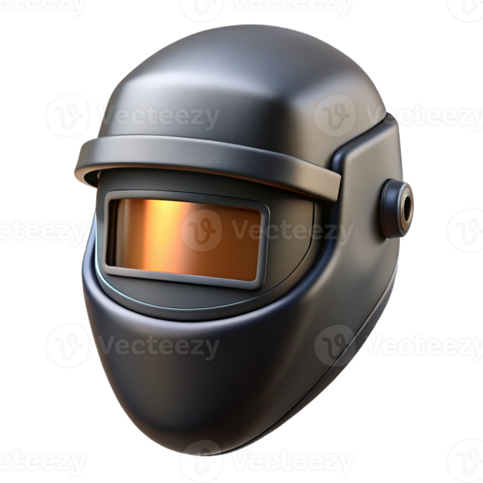 3D Render of Welding Helmet png