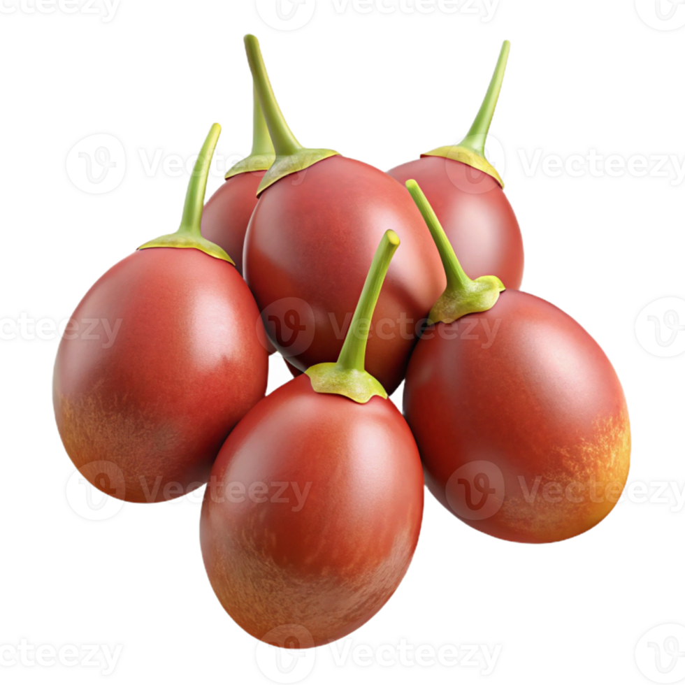 3D Render of Tamarillo Fruits png