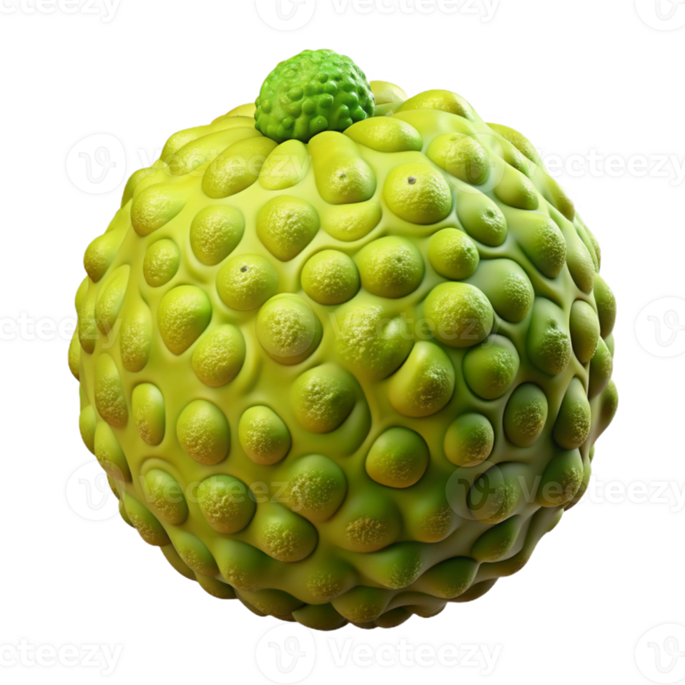 3D Render Green Cell Structure Illustration png