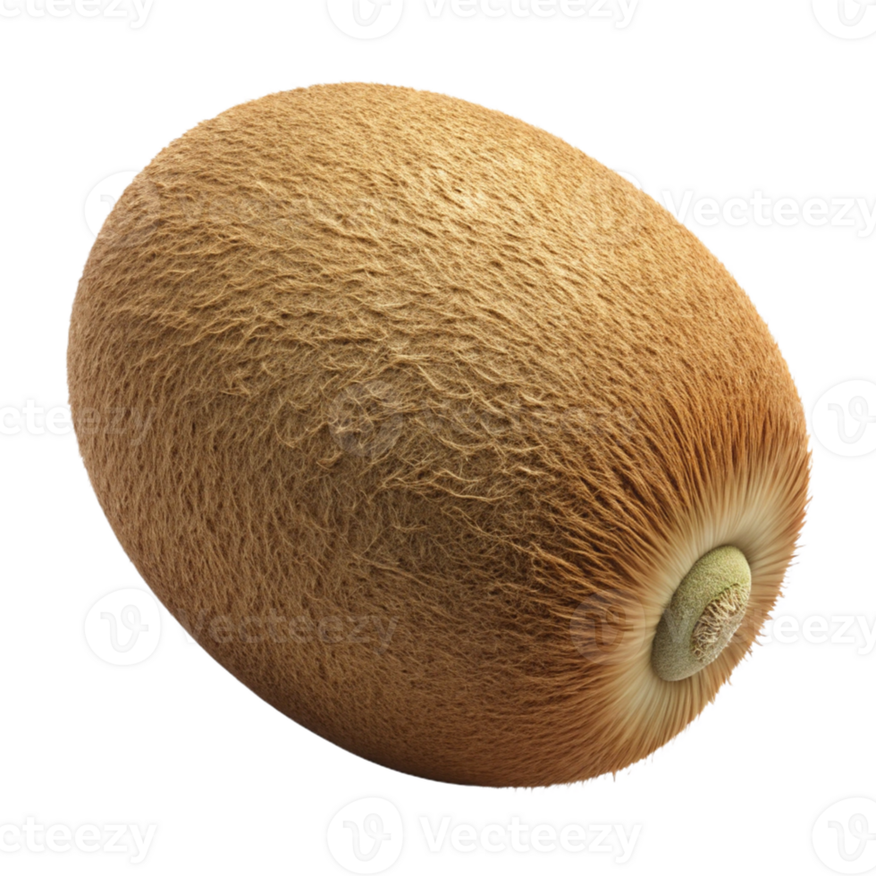 3D Render Kiwi Fruit Detailed Texture png
