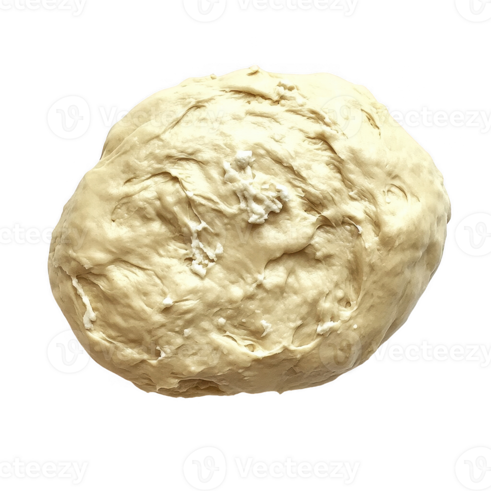 Fresh dough ready for baking, perfect for bread or pastry recipes. png