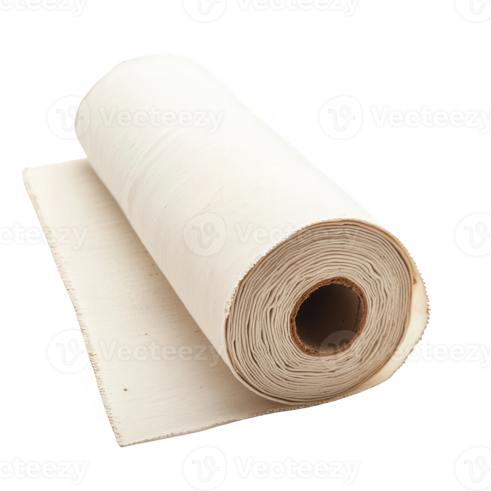 A roll of blank paper for creative projects and artistic applications. png