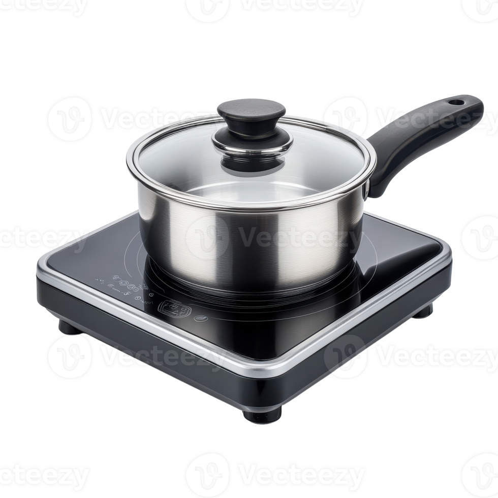 Portable Induction Cooktop for Efficient Cooking on transparent background png