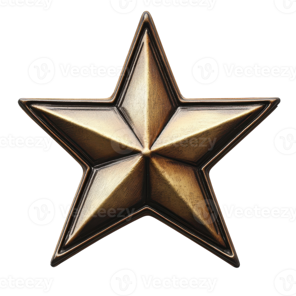 Sheriff's Star Symbolizing Law Enforcement Authority on transparent background png
