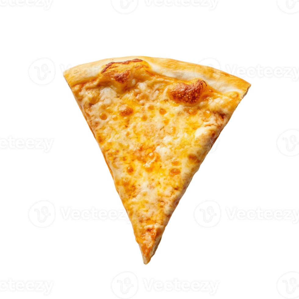 Delicious Slice of Cheese Pizza for Culinary Inspiration on transparent background png